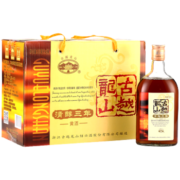 古越龙山 绍兴黄酒 清醇三年 花雕酒 半甜型 500ml*6瓶 整箱装