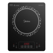 美的（Midea）电磁炉 家用2200W大功率 火锅炉汉森面板 电磁灶 智能定时 旋风防堵风机 C22-RT22E01