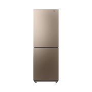 美的(Midea)185升 二门双开门租房小户型家用小冰箱 风冷无霜双系统 小机身大容量BCD-185WM(E)摩卡金