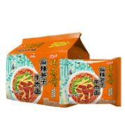 劲道可口！巧面馆 麻辣笋子牛肉面 106g*5袋