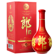 LANGJIU 郎酒 红花郎10 53%vol 酱香型白酒 500ml 单瓶装*2件