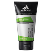 阿迪达斯 （adidas）男士洗面奶洁面膏控油 磨砂洁面膏100g