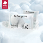 预告，7日16点：babycare 婴儿熊柔巾 40抽*10包