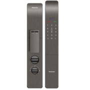 松下 Panasonic指纹锁 全自动电子锁 智能门锁 密码锁卡锁 防盗门家用 V-P751AW 曜岩黑