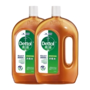 【肖战同款】Dettol/滴露皮肤衣物家居消毒液1.8L*2瓶能有效杀菌