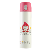 乐扣乐扣（LOCK&LOCK）保温杯Hello BeBe儿童水杯学生杯子便携水壶390ml(粉色)HBB339PIK