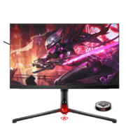 AOC AGON 27英寸 2K 300Hz IPS广色域 HDR600 0.5ms响应 快速液晶 内置音箱 PS4游戏电竞电脑显示器 AG274QS
