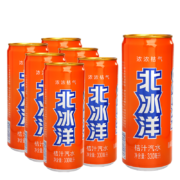 需抢券、京东特价版app：北冰洋 桔汁汽水高罐装330ml*6听/箱 易拉罐