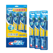 京喜：Crest 佳洁士 五彩水晶牙刷成人 3支