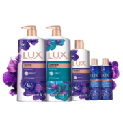 力士（LUX）精油香氛沐浴露幽莲1kg+恣情1kg送幽莲350g+100g*2持久留香家庭装