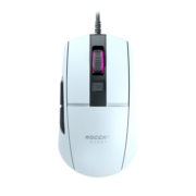冰豹 ROCCAT德国BURST极光豹RGB灯效人体工程学鼠标（吃鸡游戏电竞鼠标 电脑机械宏鼠标） 酷玩版-白色