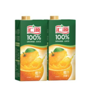 88VIP：汇源 浓缩100%果汁 1L*2盒 多味可选