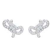 施华洛世奇（SWAROVSKI）LIFELONG BOW耳钉 生日礼物 新年礼物 送女友礼物 5627345