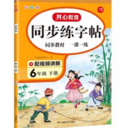 《开心同步练字帖》（2023新版、年级任选）