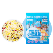 小鹿蓝蓝_有机胚芽米黄小米七日多谷物粥米杂粮营养大米享宝宝儿童 有机胚芽米350g