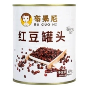 捷正元 布果尼糖水红豆罐头 900g