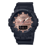 卡西欧（CASIO）手表 G-SHOCK 黑金防震自动LED双重照明男表 GA-800MMC-1A