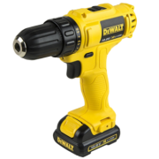 得伟（DEWALT）双锂电池版10.8V电钻充电式手电钻起子电动螺丝刀家用多功能电动工具箱DCD700CK2-A9