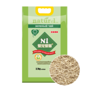 N1 玉米豆腐猫砂3.7kg京东专供升级2.0小颗粒 无尘除味易结团可冲厕所植物猫沙猫砂盆猫咪用品