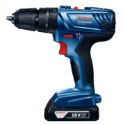 博世（BOSCH） GSB180-LI锂电充电式冲击钻18V手电钻五金电动工具钻孔螺丝刀 2.0Ah×1块电池+小黑侠附件套装