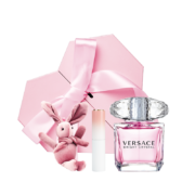 范思哲（VERSACE）香水心形礼盒新年礼物生日礼物送女友（晶钻30ml+分装器+许愿兔）