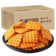 京东特价APP: 秦之恋 豆香锅巴  麻辣味500gX2包+孜然味500gX1包