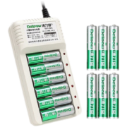 京东特价APP：Delipow 德力普 5号充电电池 4节+充电器 充电套装