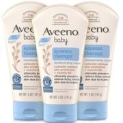 Aveeno 艾惟诺 儿童燕麦保湿润肤乳霜 淡蓝 141g*3件