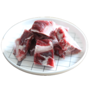 天莱香牛 国产新疆 有机原切牛脊骨500g 谷饲排酸冷冻牛肉火锅食材