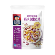 桂格麦果脆奶块水果麦片480g营养谷物冲泡麦片早餐干吃零食