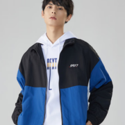 Meters bonwe  美特斯邦威 男款撞色外套 735023