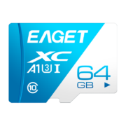 京东特价APP:EAGET 忆捷 T1 蓝白卡 Micro-SD存储卡 64GB