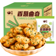 京东特价，需抢券：零趣 香葱曲奇 400g