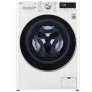 LG 10.5公斤滚筒洗衣机全自动 AI变频直驱 蒸汽洗PLUS除菌除皱 速净喷淋 线下同款 白FLW10G4W