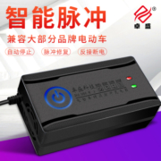 电动车电瓶充电器48V12AH20AH60V72V雅迪爱玛台铃电车三轮车通用