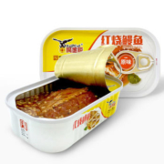 鹰金钱 香辣红烧鳗鱼 100g*5罐