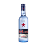 【酒厂直供 快至当日达】北京红星二锅头 绵柔8纯粮 蓝瓶 清香型白酒 口粮酒 43度 750ml*6瓶装 整箱装