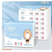 京东特价：COROU 可心柔 云柔巾 40抽*7包