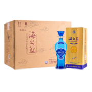 京喜APP：YANGHE 洋河 海之蓝 蓝色经典 42%vol 绵柔型白酒 520ml*6瓶