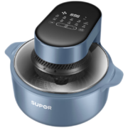 苏泊尔(SUPOR)空气炸锅全自动家用可视多功能不用翻面5升大容量蒸汽嫩炸电煎炸锅烤箱上盖可拆洗 KD50DQ852