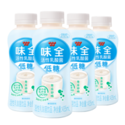 味全 低糖活性乳酸菌原味 435ml*4 800亿活性菌 饮品饮料