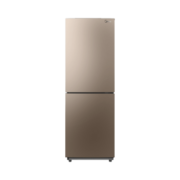 美的(Midea)185升 二门双开门租房小户型家用小冰箱 风冷无霜双系统 小机身大容量BCD-185WM(E)摩卡金
