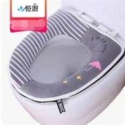 聚划算百亿补贴：恒澍 加厚保暖可提式马桶坐垫 颜色款式随机 1个