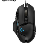 logitech 罗技 G502 HERO 主宰者 有线鼠标 黑色