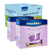 美素佳儿（Friso）儿童配方奶粉 4段（3岁以上至6岁适用）1200克*2自然成长礼盒