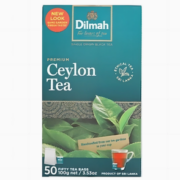 斯里兰卡进口！Dilmah 迪尔玛 锡兰红茶茶包 2g*50包16.9元包邮（需领券）