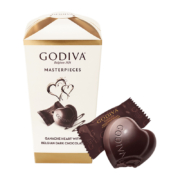 88vip、概率券：GODIVA歌帝梵 心形黑巧克力礼盒117g*2件