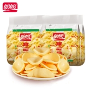 京东特价APP、需抢券：盼盼 番茄味薯片100g+原味薯片100g+虾条100g
