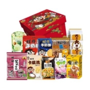 旺旺零食办公室充饥早餐礼盒912g儿童休闲膨化办公室零食大礼包