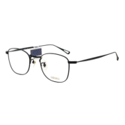 精工(SEIKO)眼镜框男女休闲商务全框β钛远近视眼镜架H03097 193 49mm哑黑色